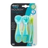 VITAL BABY 6+ mėn. įrankių komplektas NOURISH Chunky Cutlery Set Pop, žalias, 2 vnt.