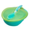 VITAL BABY NOURISH maitinimo rinkinys su dangčiu ir šaukšteliu POP, mėlynas
