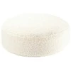 WIGIWAMA apvalus pufas CREAM Baltas