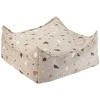 WIGIWAMA kvadratinis pufas TERRAZZO, Sand