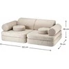 WIGIWAMA sofa BISCUIT
