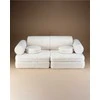WIGIWAMA sofa CREAM Baltas