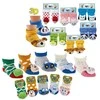 WOWERAT lavinančios kūdikių kojinytės su žaisliukais BABY RATTLE