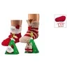 WOWERAT šiltos 3D neslystančios kojinės CHRISTMAS, 1 pora
