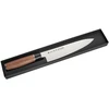 Satake Cutlery Mfg Japoniškas Damasko plieno šefo peilis Satake Saku su riešutmedžio rankena