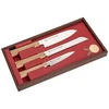 Satake Cutlery Mfg Japoniškų peilių rinkinys Satake Masamune Saku 3vnt