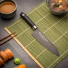Satake Cutlery Mfg Japoniškas Santoku peilis Satake Tsuchime Titanium