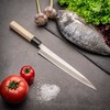 Satake Cutlery Mfg Japoniškas Sashimi peilis Satake Carbon steel