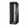 Schneider Electric APC EASY RACK 600mm/42U/1200mm SU STOGU,ŠONINIU PLOKŠTU,RATURIAIS,KOJĖJAIS IR 4 KRONKLIAIS, BE APAČIO, Juodas