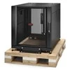 APC NETSHELTER SX 12U SERVER RACK ENCLOSURE 600MM X 900MM W/ SIDES Juodas SHOCK PACKAGING