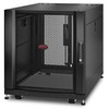 APC NETSHELTER SX 12U SERVER RACK ENCLOSURE 600MM X 900MM W/ SIDES Juodas