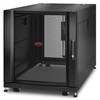 APC NETSHELTER SX 12U SERVER RACK ENCLOSURE 600MM X 1070MM W/ SIDES Juodas