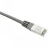 Black Box BLACKBOX CAT6A S/FTP PATCH CABLE - GRAY, 1M