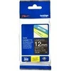 Brother | TZe-335 Laminated Tape | Baltas on Juodas | TZe | 8 m | 1.2 cm
