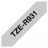 BROTHER TZER931 12MM Juodas ON Sidabrinis RIBBON TAPE