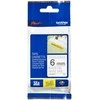 Brother | TZe-S211 Strong Adhesive Laminated Tape | Juodas on Baltas | TZe | 8 m | 6 cm