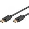 GOOBAY DISPLAYPORT-KAAPELI 1.4, 2M, 32.4GBIT/S, 8K@60HZ/4K@240HZ