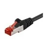 Goobay GB CAT6 S/FTP RJ45 PIMF 0.25M Juodas
