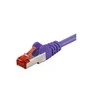 „Goobay GB CAT6 S/FTP RJ45 PIMF 0,25M PURPLE“