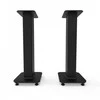 KANTO AUDIO 26" TALL FILLABLE SPEAKER STANDS WITH ISOLATION FEET - Juodas (PAIR)