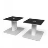 KANTO AUDIO 6" UNIVERSAL DESKTOP SPEAKER STANDS - Baltas (PAIR)