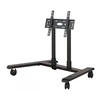 Laikiklis B-TECH AV SYSTEM X - UNIVERSAL LOW LEVEL FLAT SCREEN TROLLEY (VESA 600 X 400) - 0.75M Ā¨50MM POLES