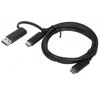 LENOVO HYBRID USB-C SU USB-A kabeliu