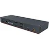 Lenovo ThinkPad Thunderbolt 3 Dock Gen2 (Maksimalūs ekranai: 3, maksimali skiriamoji geba: 4K/60Hz, Palaikoma: 2x4K/60Hz arba 3xFHD, 1xEthernet LAN (RJ-45), 2xDP 1.4, 3xHDMI 2.0, 5xUSB-3. 1 x „Thunderbolt 3“ pasroviui, 1 x USB-C, 1 x 3,5 mm kombinuotas lizdas, įvesties galia: 135 W, išėjimo galia: 90 W) „Lenovo“