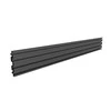 Laikiklis Multibrackets M PRO SERIES - SINGLE SCREEN RAIL 100CM Juodas