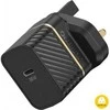 OTTERBOX UK SIENINIS Įkroviklis 30W GAN - 1X USB-C 30W USB-PD Juodas