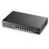 Šakotuvas ZYXEL GS2220-10HP, ES REGIONAS, 8 PRIEVADŲ GBE L2 POE KOMUTATORIUS SU GBE UPLINK (1 METŲ NCC PRO PACK LICENCIJA) (5 METŲ GARANTIJA)
