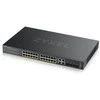 Šakotuvas ZYXEL GS2220-28HP, ES REGIONAS, 24 PRIEVADŲ GBE L2 POE KOMUTATORIUS SU GBE UPLINK (1 METŲ NCC PRO PACK LICENCIJA) (5 METŲ GARANTIJA)