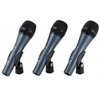 SENNHEISER 3PACK E835, MICROPHONE SET WITH 3X E 835, VOCAL MICROPHONE, DYNAMIC, CARDIOID, INCLUDING MICROPHONE BRACKET AND CASES