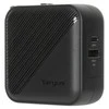 TARGUS 65W Gan Charger Multi prievadas su kelioniniais adapteriais