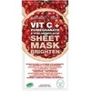 Montagne Jeunesse Fab Face Food Vit C Pomegranate y Hyaluronic Acid Mascarilla De Tela 1 U