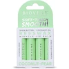 Biovene Soft-Touch Smooth! Beeswax Coconut+Pear Lūpų balzamas Set, 17 g