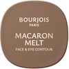 Bourjois Macaron Melt Bronceador y Contorno De Ojos 01-Vanilla Very Light, 5 g