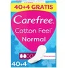 "Carefree" įklotai su medvilnės ekstraktu 44 vienetai
