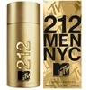 Carolina Herrera 212 Men MTV Eau De Toilette Purškiklis 100ml Limited Edition vyriški kvepalai limituoto leidimo