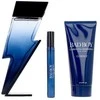 Carolina Herrera Bad Boy Cobalt Eau De Perfume Purškiklis, 100 ml rinkinys 3 vnt.