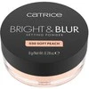 Catrice Bright y Blur Polvos Fijadores Sueltos 030-Soft Peach, 8 g