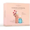 Cocosolis Cocosolis Glowing & Hydrated veido priežiūros rinkinys (serumas Aqua Filler-Effect, 50 ml + Aura Peptide Shimmer Purškiklis, 100 ml)