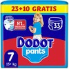 DODOT PANTS diaper-panties size 7 +17 kg 33 u