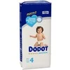 "Dodot Sensitive T-4"sauskelnės 48 vienetai