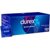 Durex Natural Comfort 144-Pack Latex Protective Covers, Easy-On Shape