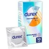 Durex Invisible XL itin ploni prezervatyvai 10 vienetų