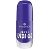 Essence Cosmetics Gel Nagų lakas Esmalte De Uñas 35-Let It Indi-Go, 8 ml