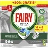 Fairy Ultra Plus Original Indaplovės kapsulės,  24 kapsulės