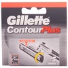 "Gillette Contour Plus" papildymas 5 vienetai