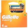 „Gillette Fusion“ 5 ašmenų papildymo pakuotė, 5 ašmenys, 4 vnt.
